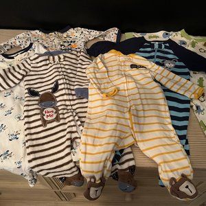Baby PJ's 0-3 Months